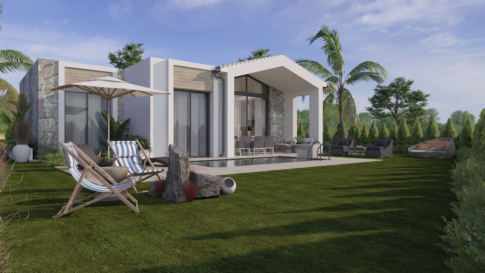 Çiftlik Villa ve Daire Projesi